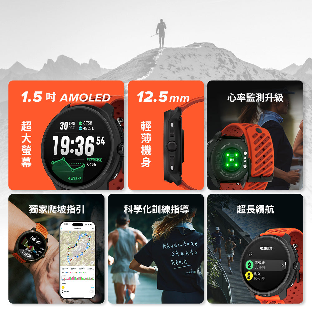Race 2 全方位鐵人智慧運動手錶